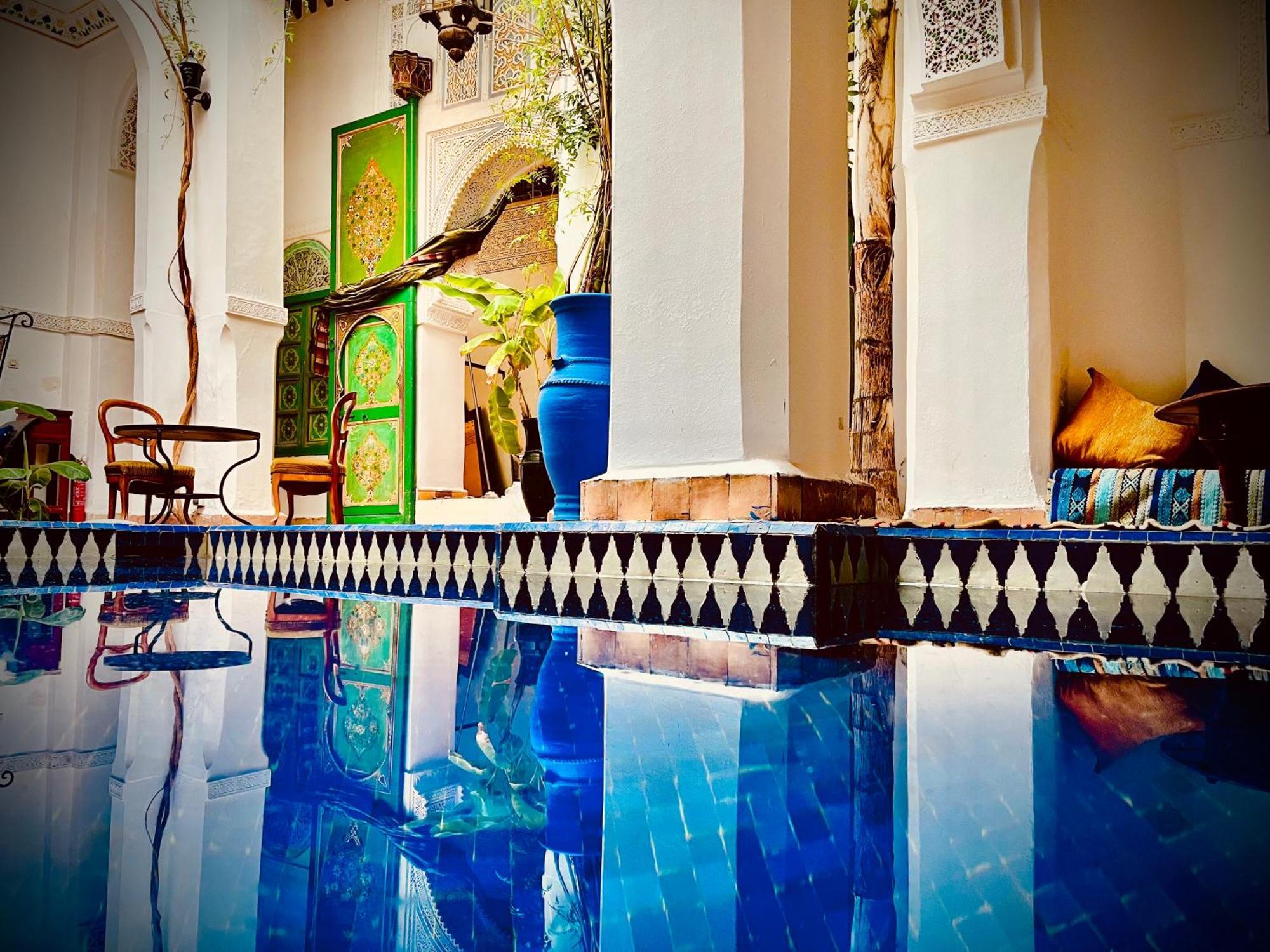 Riad Le Dromadaire Bleu By Weekome Marrakesz Zewnętrze zdjęcie